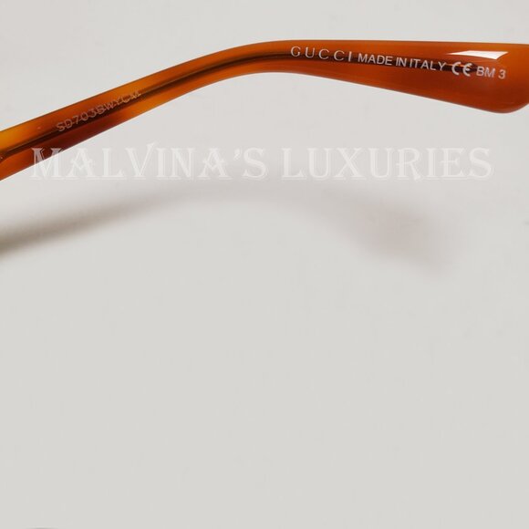 GUCCI SUNGLASSES GG 3834 / F/ S 056 SQUARE FRAME TORTOISE LOGO TEMPLES